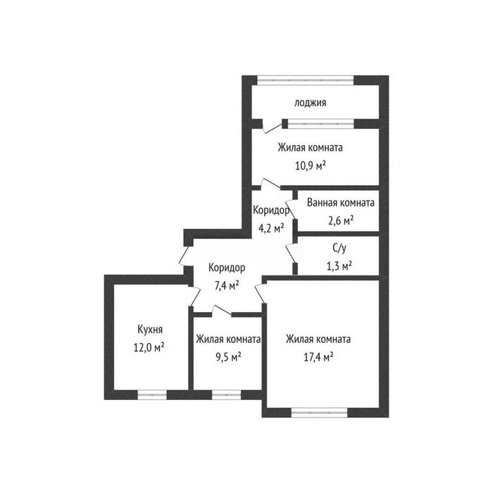 3комн. Сингай возле БСМП