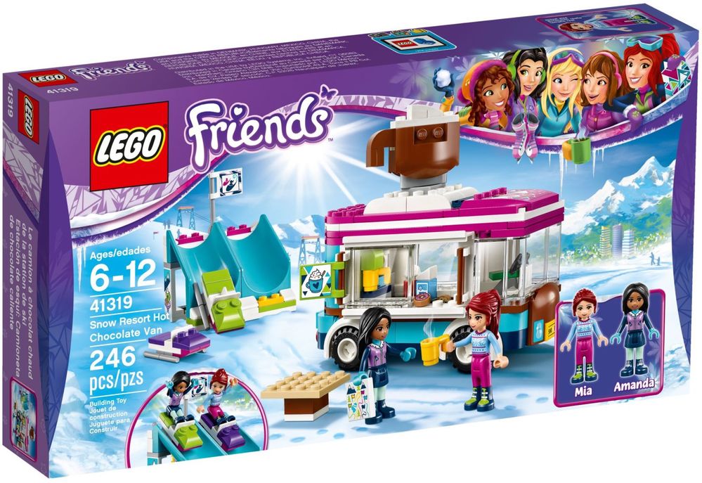 Lego Friends 41319 - Snow Resort Hot Chocolate Van (2017)