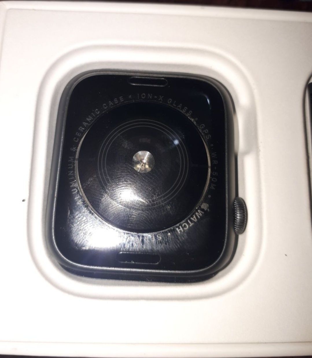 Ceas Apple4,display crapat,2bratari: silicon+metalica,husa