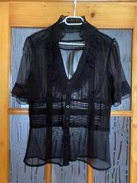Bluza camasa neagra marimea 44-46