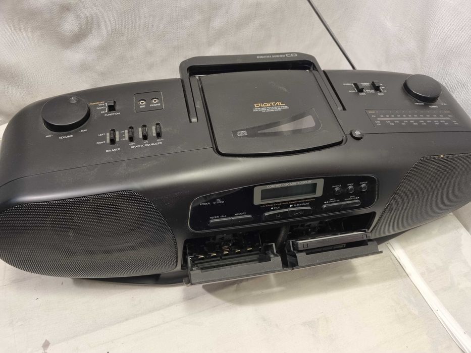 Boombox Daweoo ACD-4310 FM MW LW Cassette deck radio portabil