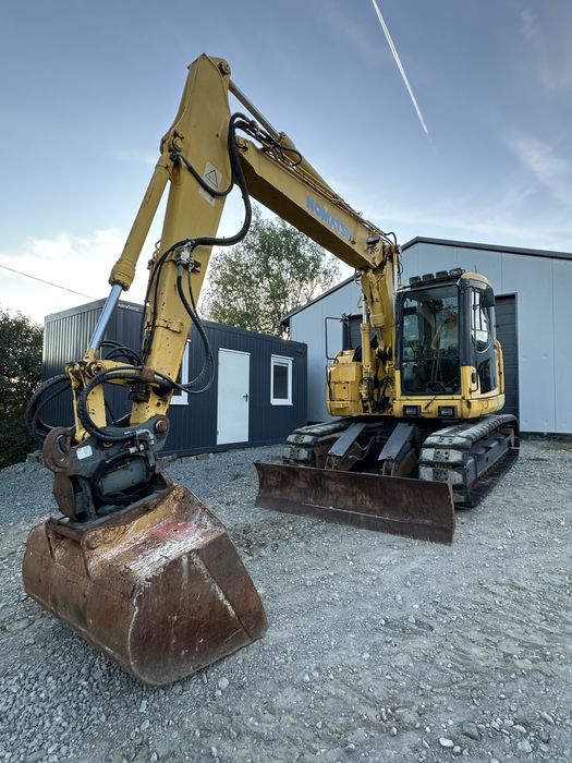 Excavator pe senile cu lama Komatsu PC138 US-8 7200h/Powertilt/Pads90%