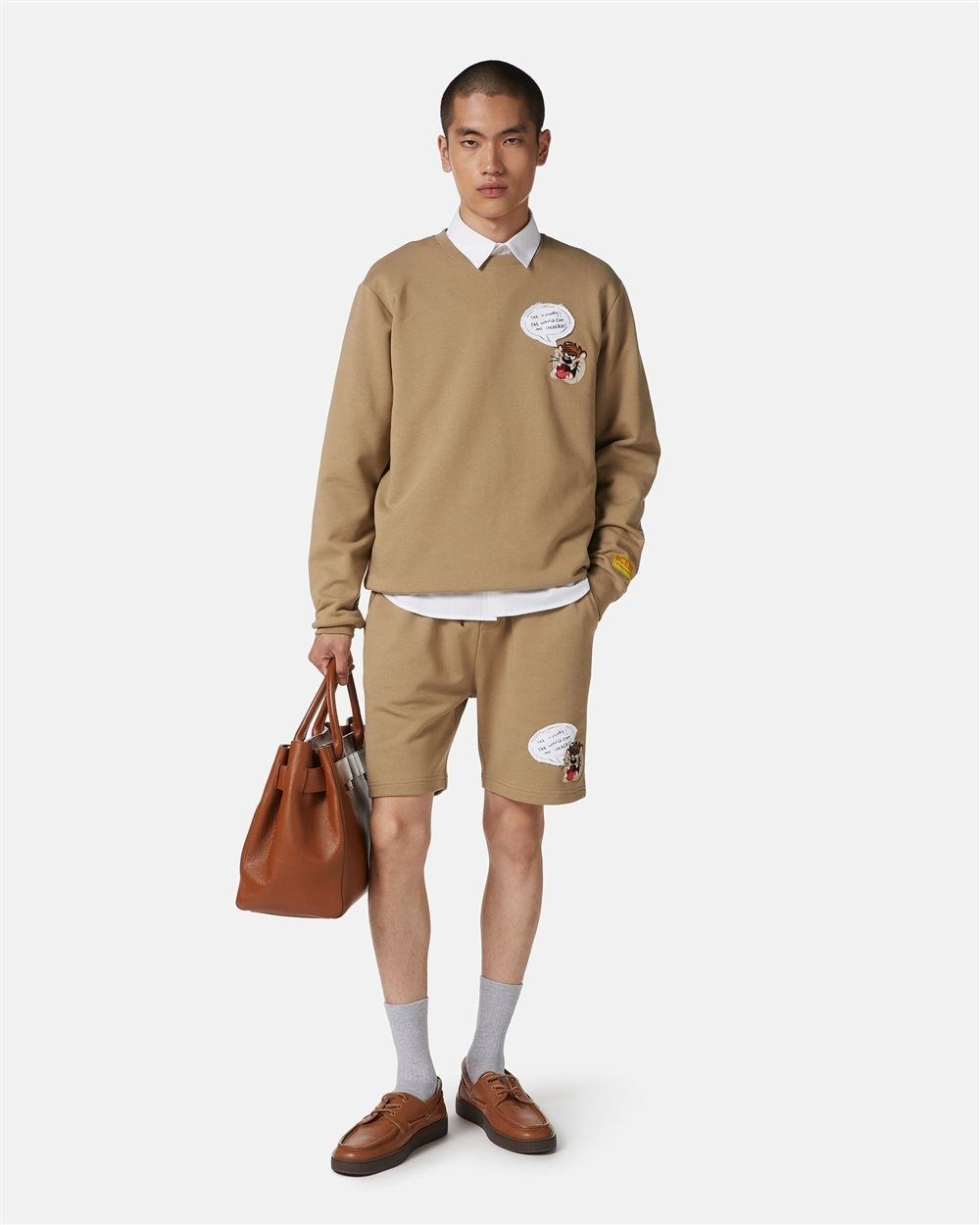Мъжка блуза с дълъг ръкав Iceberg Sweatshirt With Looney Tunes Detail