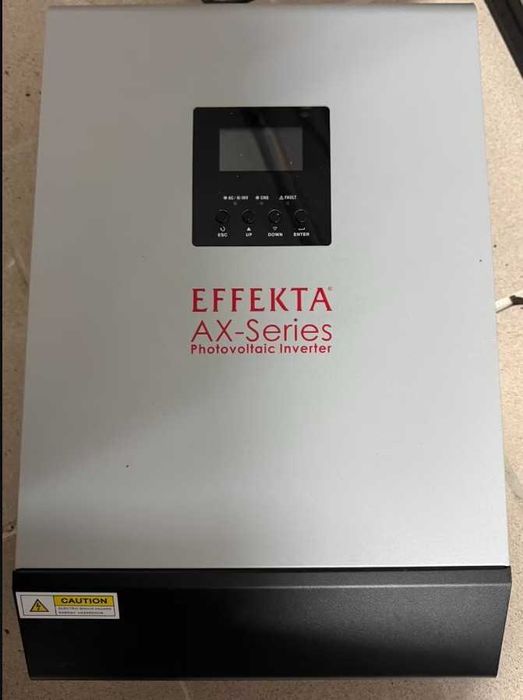 Invertor fotovoltaic Effekta 5kW 48V cu MPPT integrat