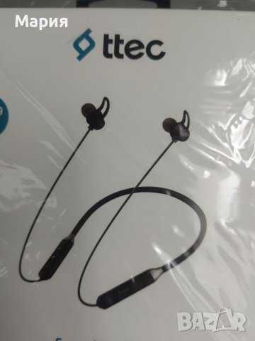 Нови Ttec Soundbeat Plus Black Висококачествени безжични слушалки