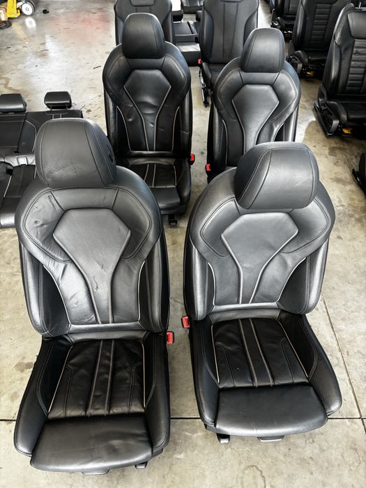 Interior scaune de piele BMW G30 G01 G20 G21 G02 G31 M packet