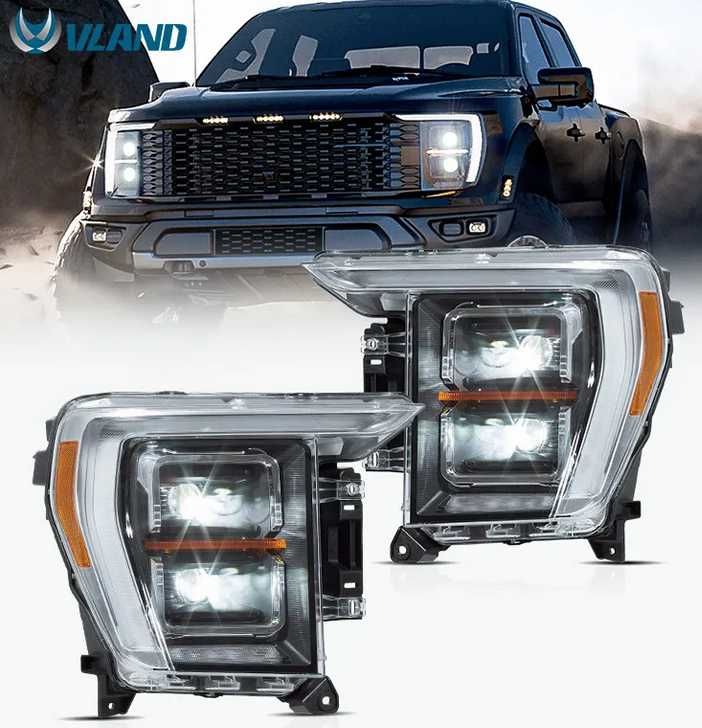 ТУНИНГ FULL LED MATRIX  фарове F150 2021+