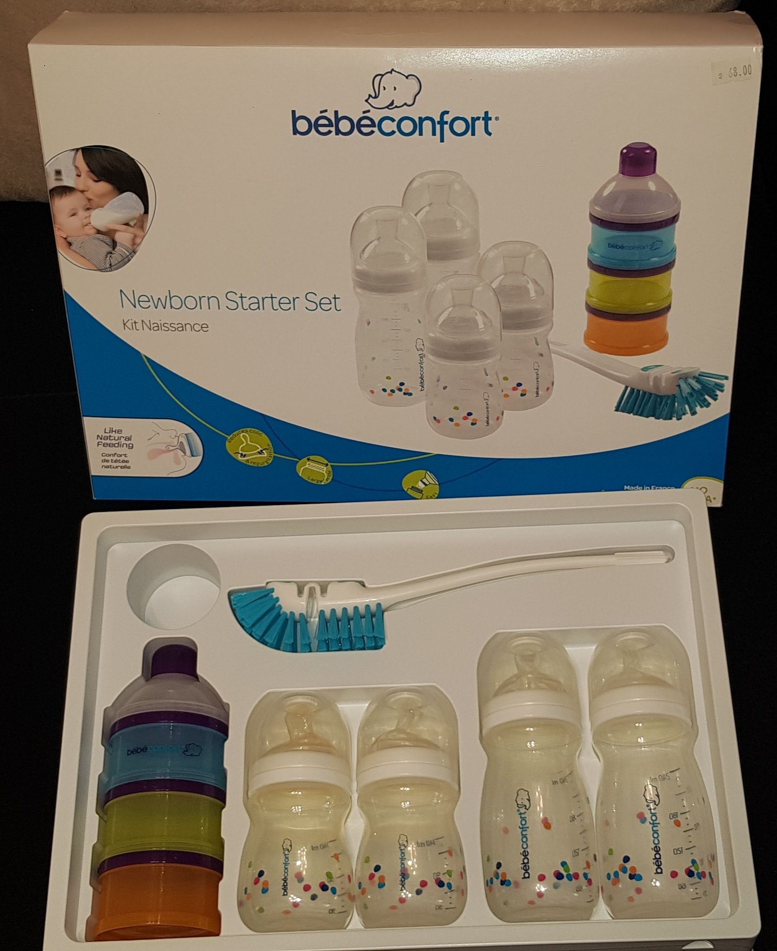 Сет шишета за новородено "bebeconfort"