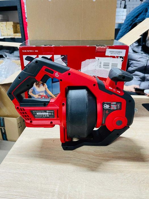 Curățător de țevi fără fir Einhell TE-DA 18/760 Li-Solo Power X-Change