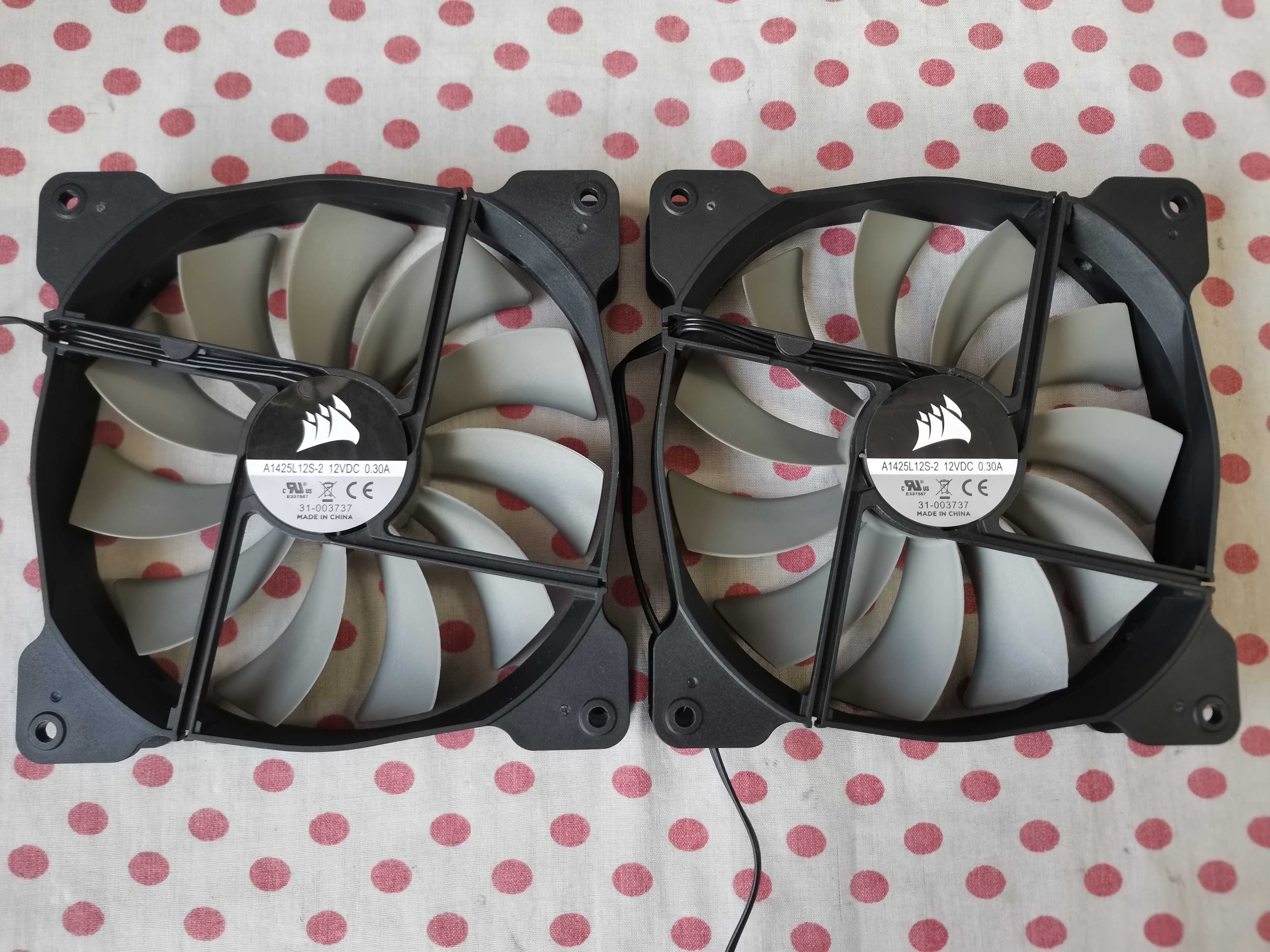 2 x Cooler, ventilator Corsair Quiet Cooling Fan 140mm