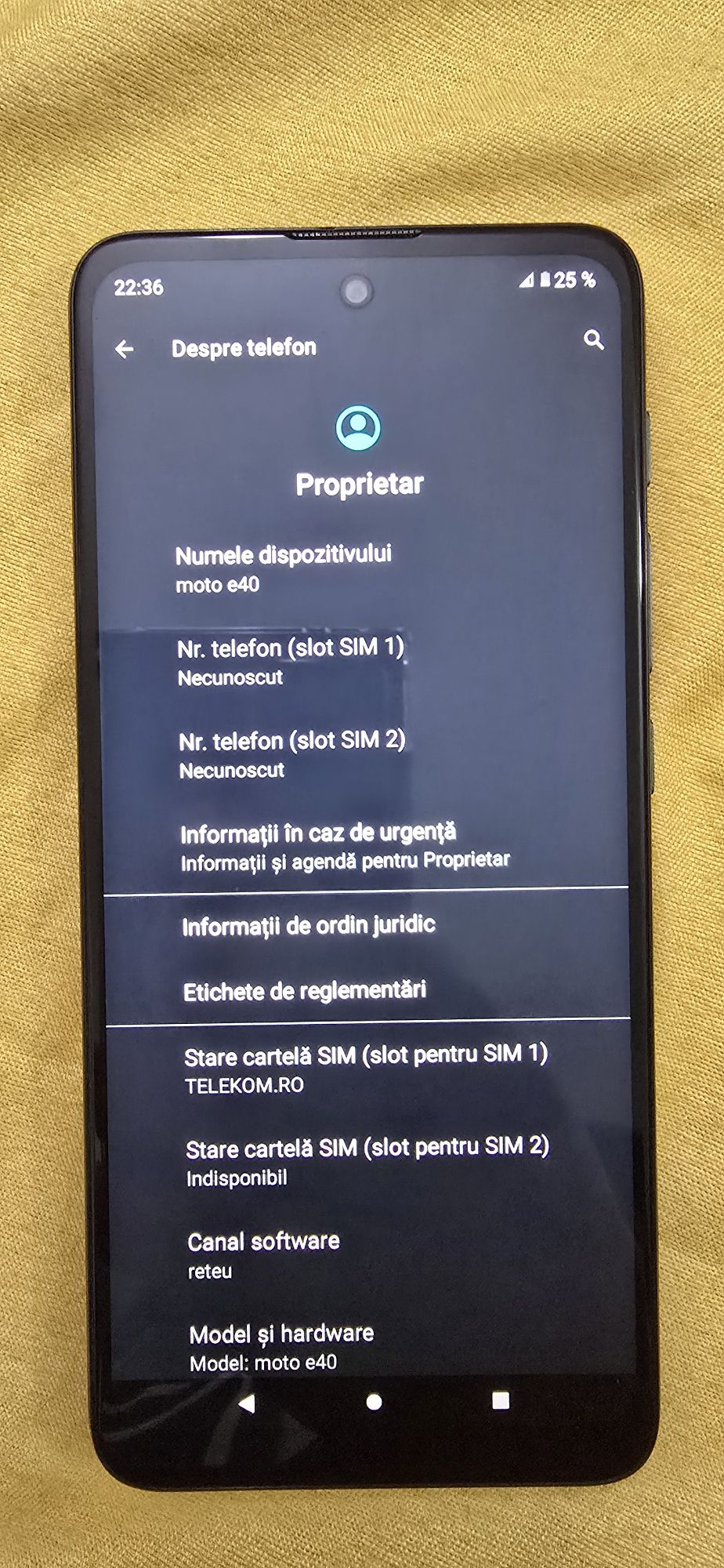 Motorola Moto e40 4G