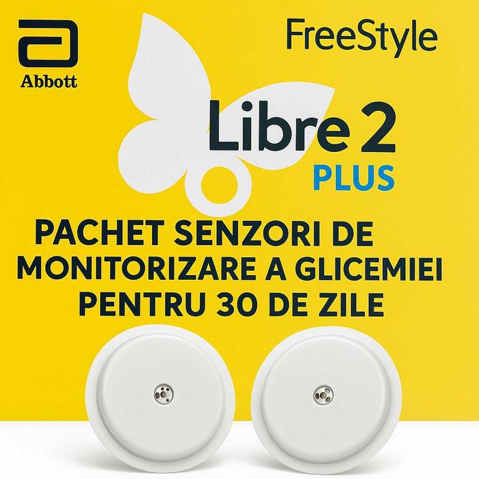Senzori Lbre 2 plus  monitorizare glicemie - Diabet Control