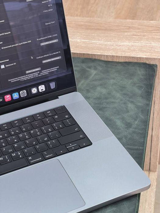 MacBook Pro M1Pro chip 16/1TB 16dyum