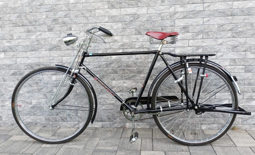 Bicicleta vintage, retro, cu frane pe janta