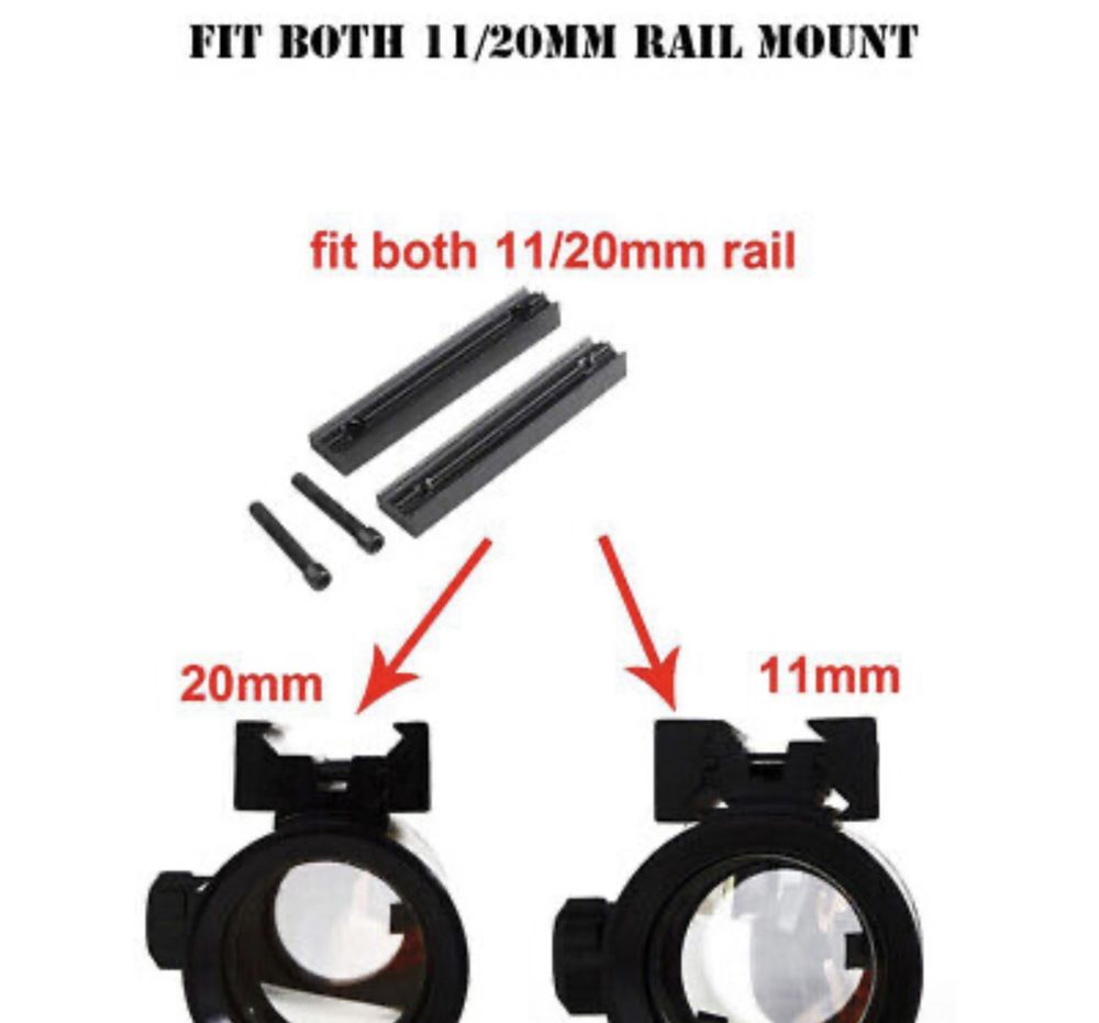 Bushnell оптичен бързомер мерник за лов 1X40RD свети в червено/зелено