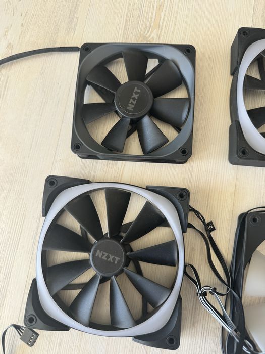 Комплект вентилатори NZXT + RGB контролер