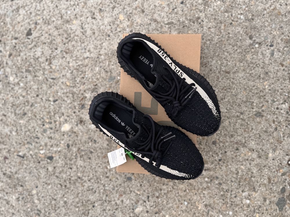 Adidas yezzy boost 350 core black oreo 40-45