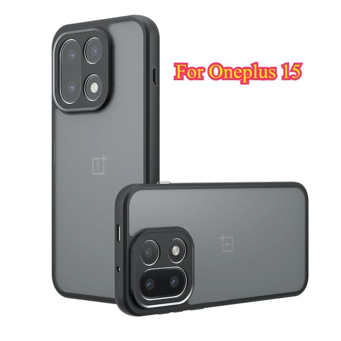 One plus 15 ударо-устойчив кейс ,калъф с матов гръб Нов модел