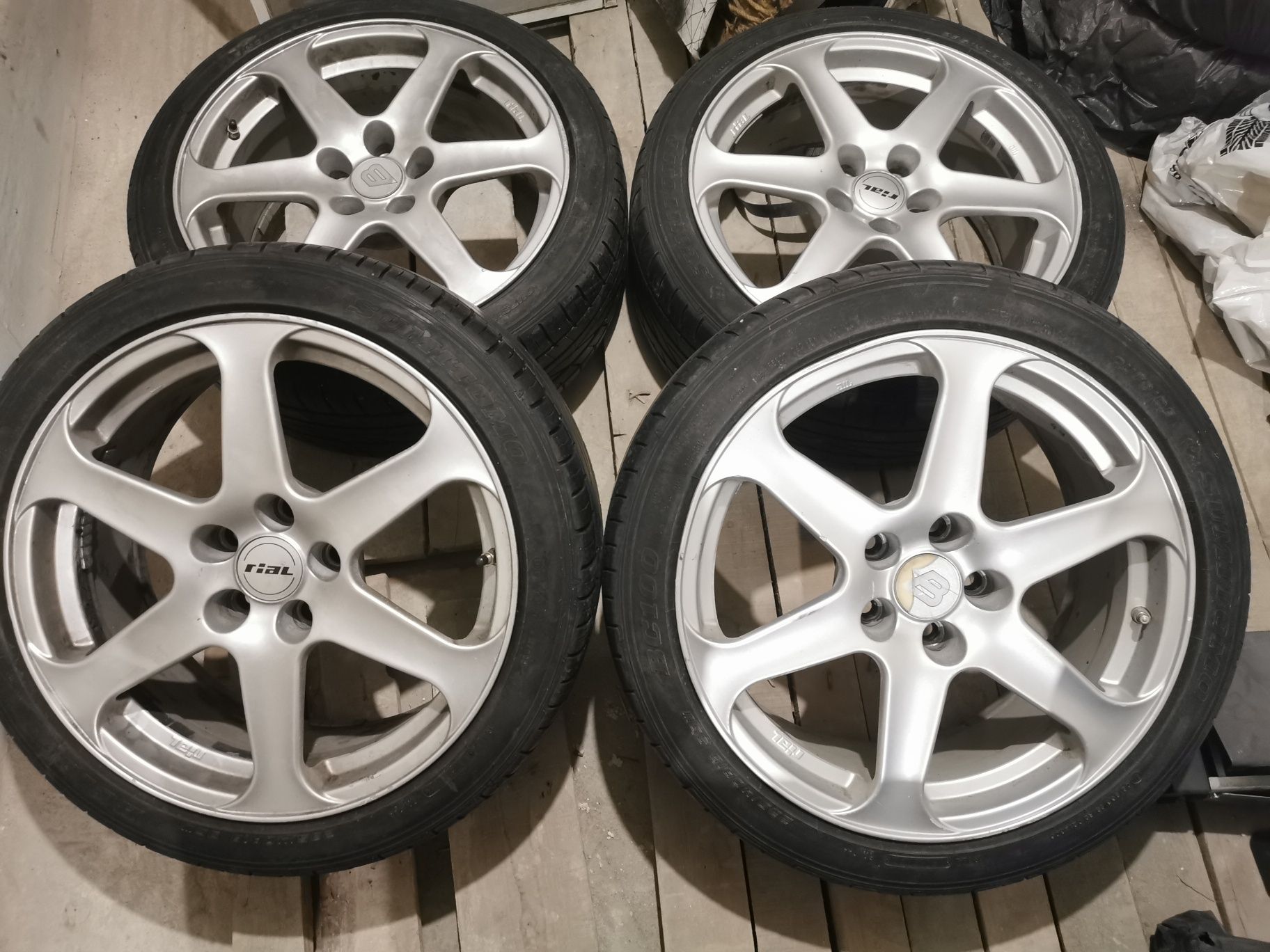 Джанти 18" 5x114.3 с гуми 235/40/R18