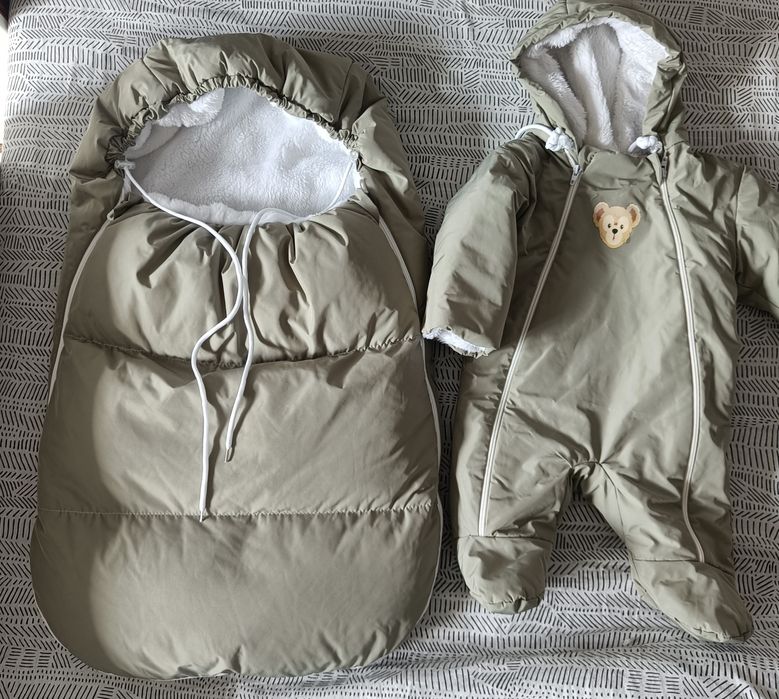 Кокон комбинезон для новорожденного конверт на выписку