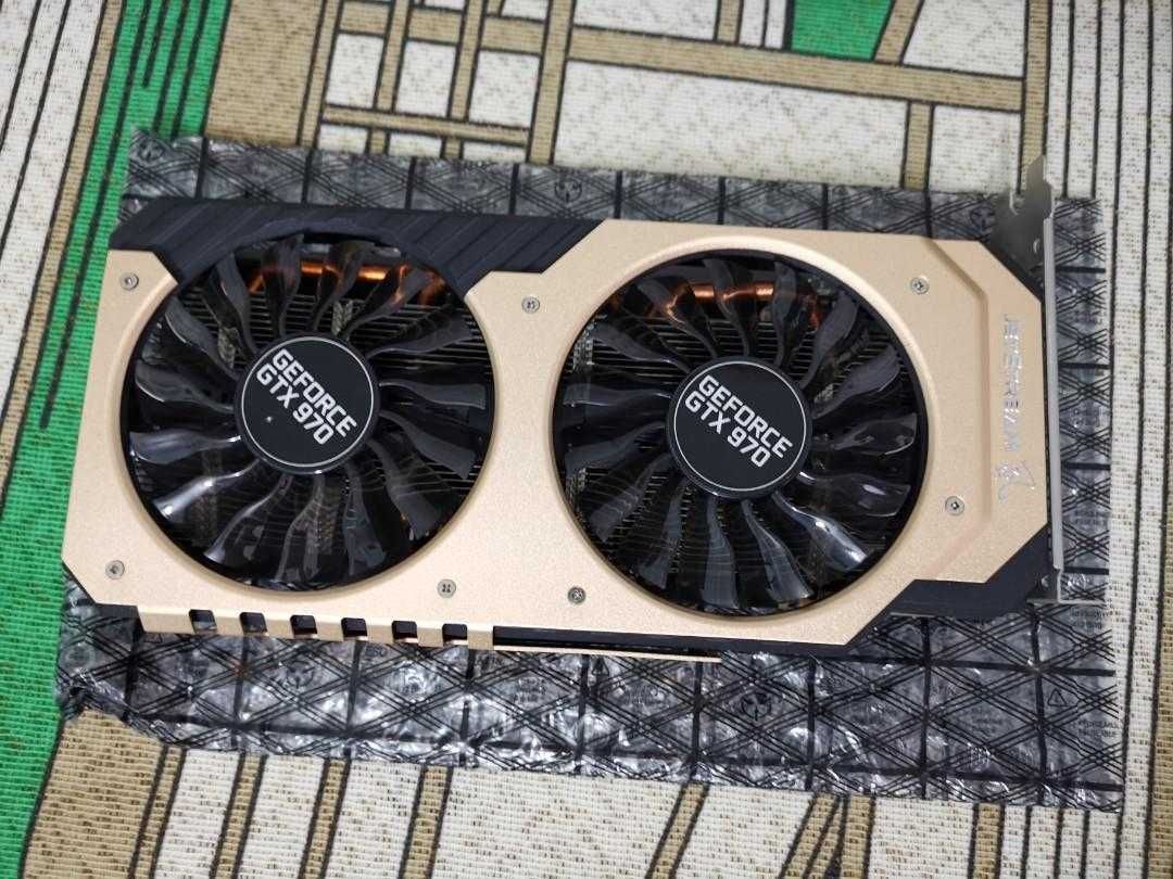 Геймърска видеокарта Palit Jetstream GTX 970 4GB GDDR 5 - перфектна