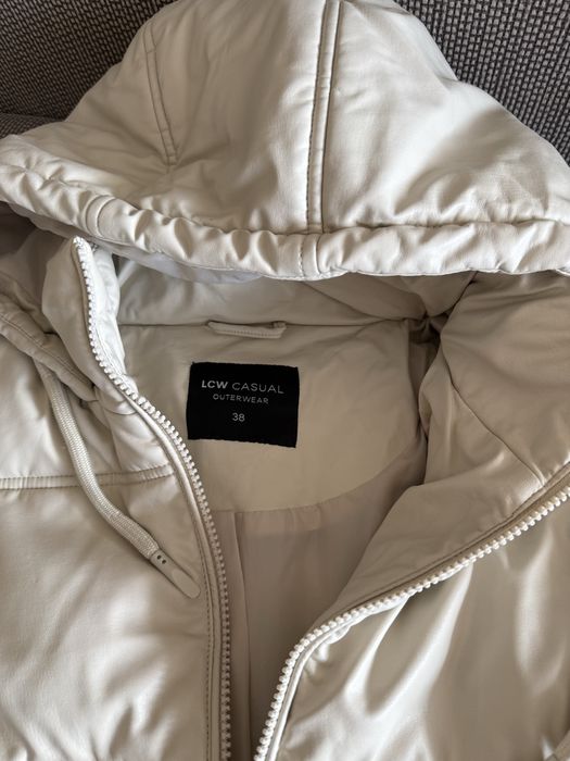 Зимно яке, еко кожа