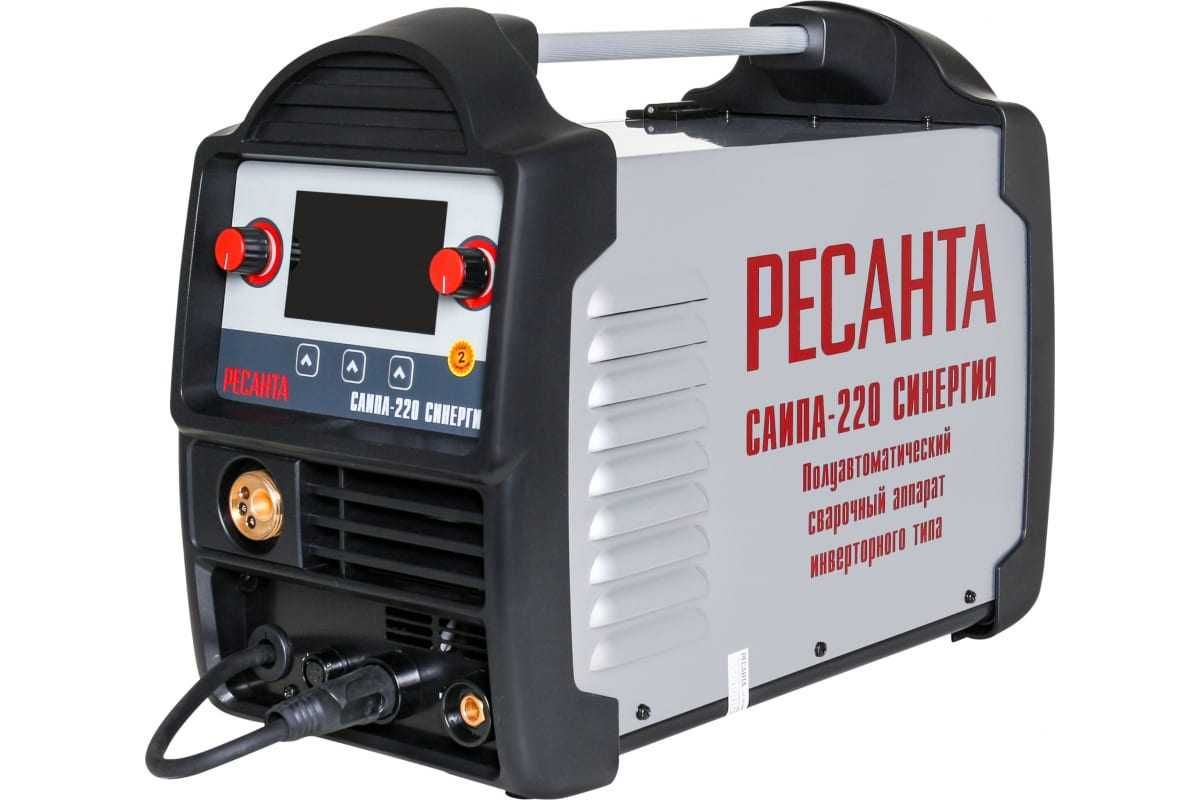 Сварочный полуавтомат Ресанта САИПА-220 СИНЕРГИЯ /MIG/MAG/ 65/75