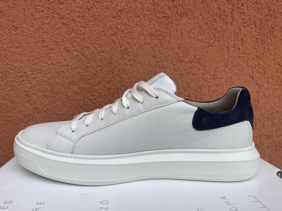 Tenisi Geox originali noi piele pantofi sport adidasi sneakers