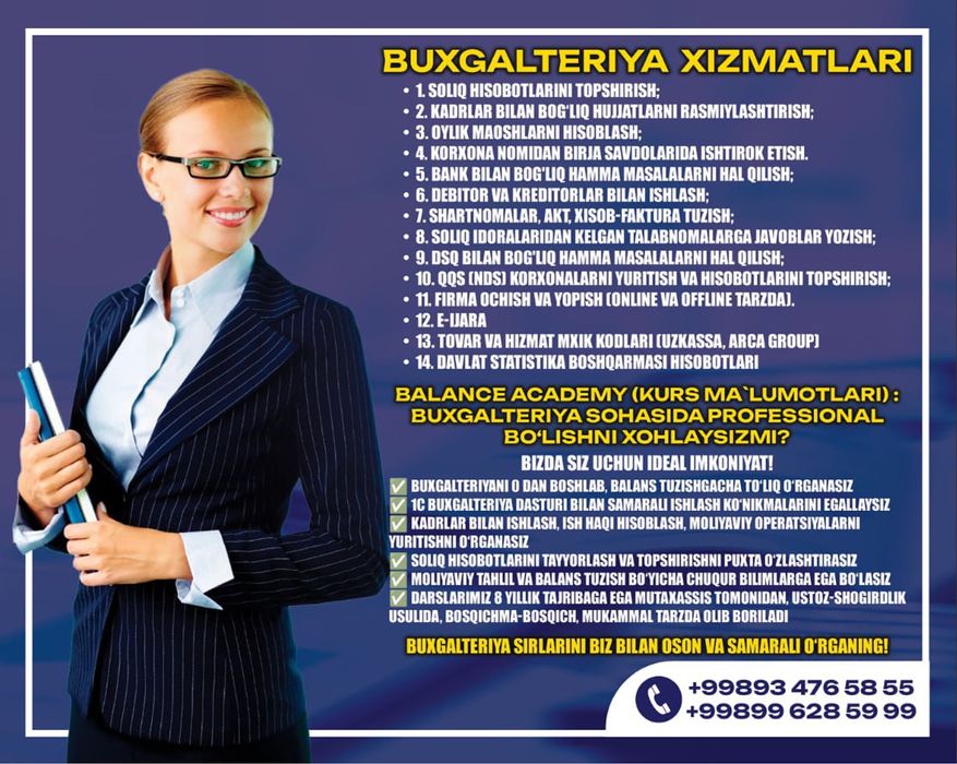 Birja va Buxgalteriya Kurslari