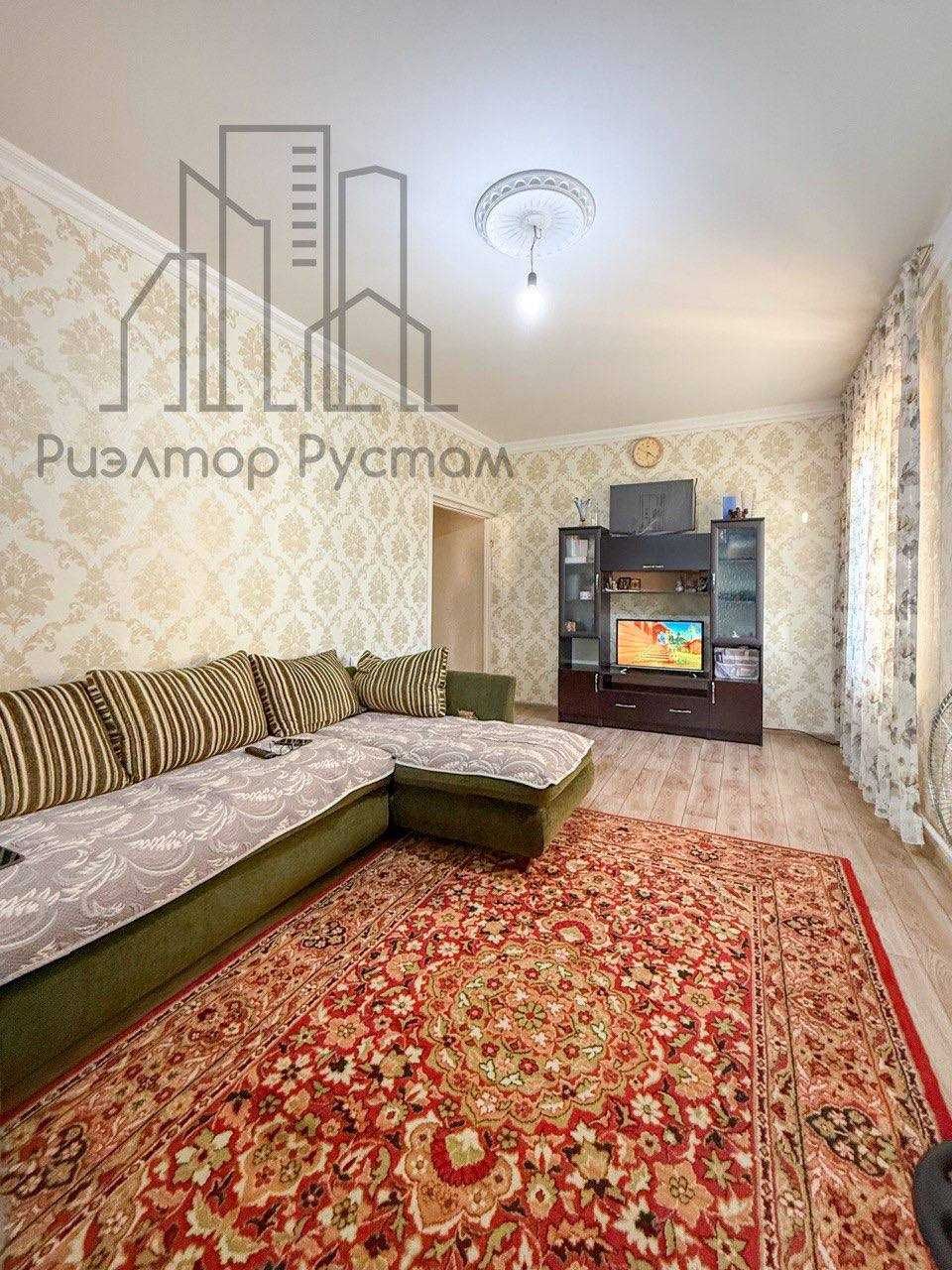 2 ком переделана в 3 ком  ком 60м2 Карасу-2 напротив Академии милиции