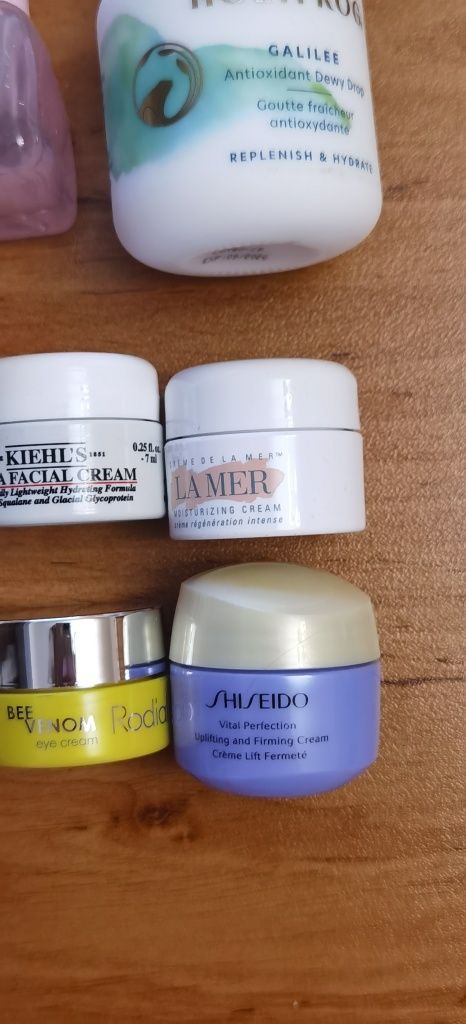 Козметика за лице Shiseido, Sisley, La mer, Glow recipe, Kiehl's