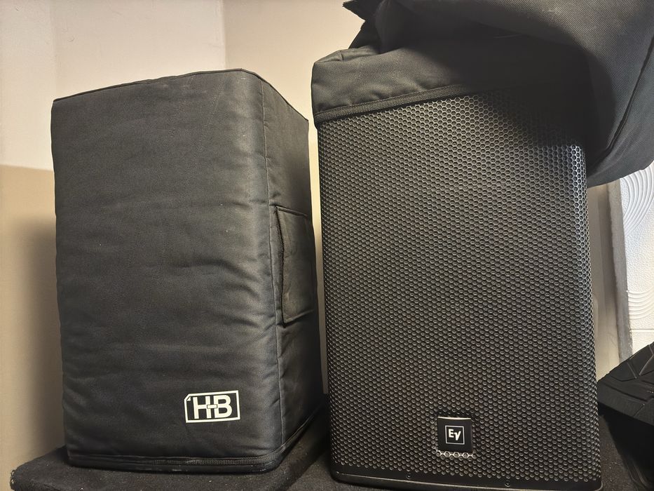 Boxe Profesionale EV ELX 115P, Active,  134 db, Huse Incluse