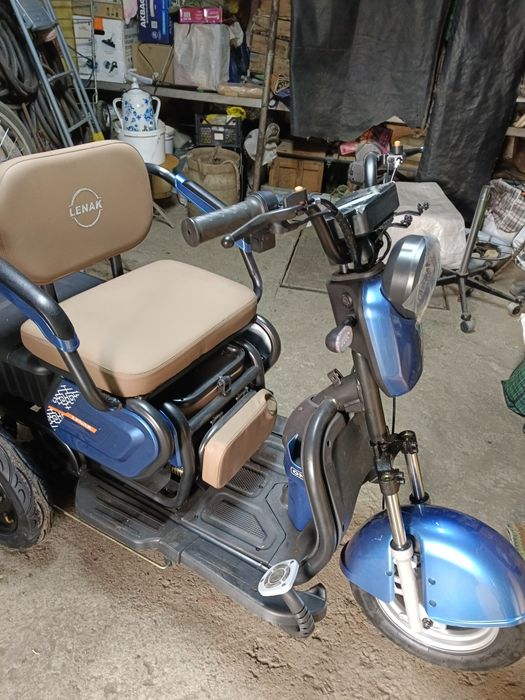 Продам трицикл мощностью 1000вт, новый.