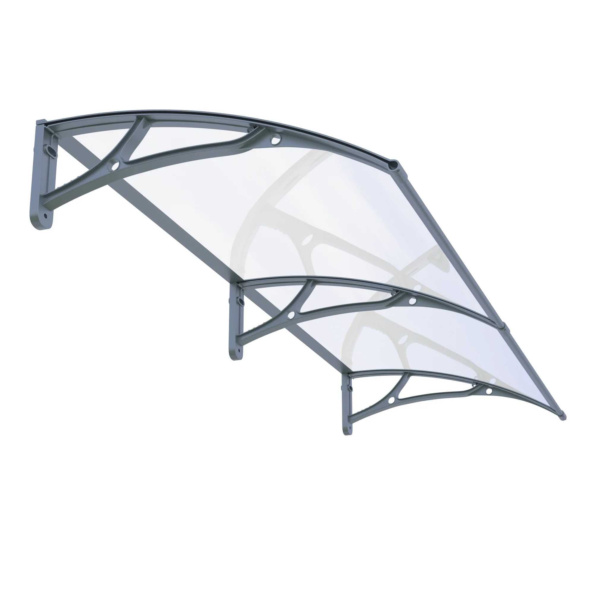 Copertină profesională Aluminiu + Plexiglas – TRANSPORT GRATUIT iv