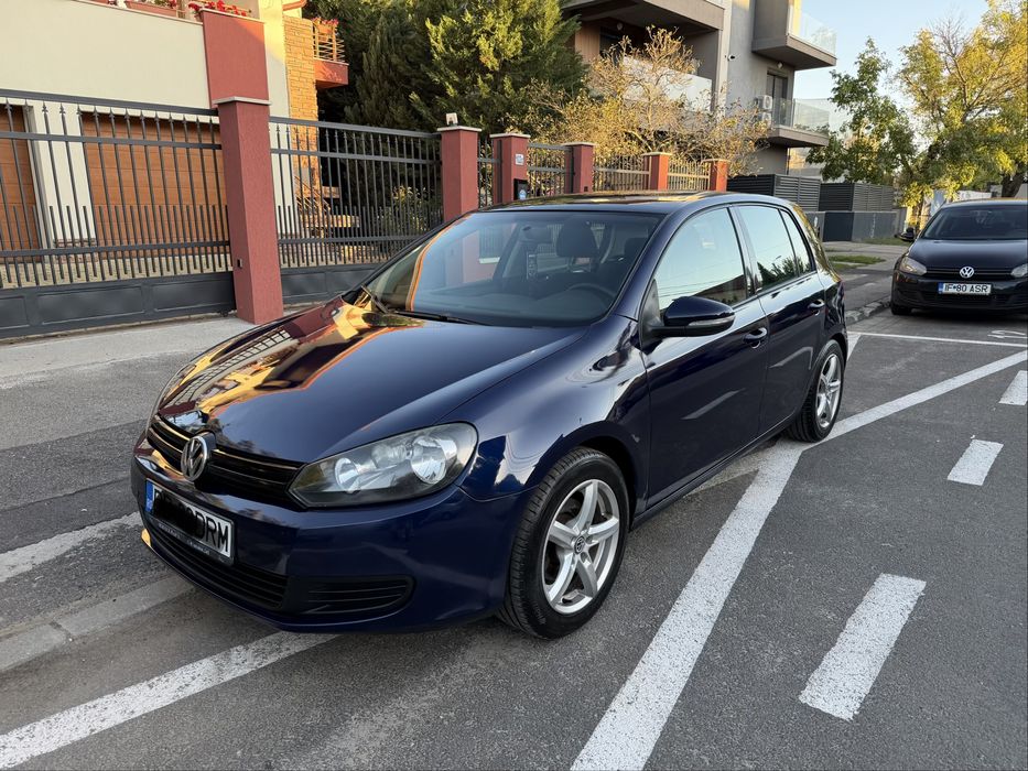 Volkswagen Golf 6 • 1.6 TDI 105CP • 2010 • Euro 5 • Albastru