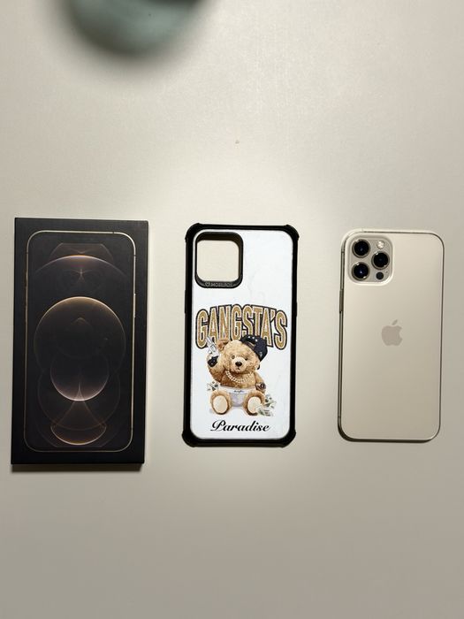 Iphone 12 pro max gold full box