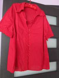 bluza rosie usoara de dame 50/52 /XL  super