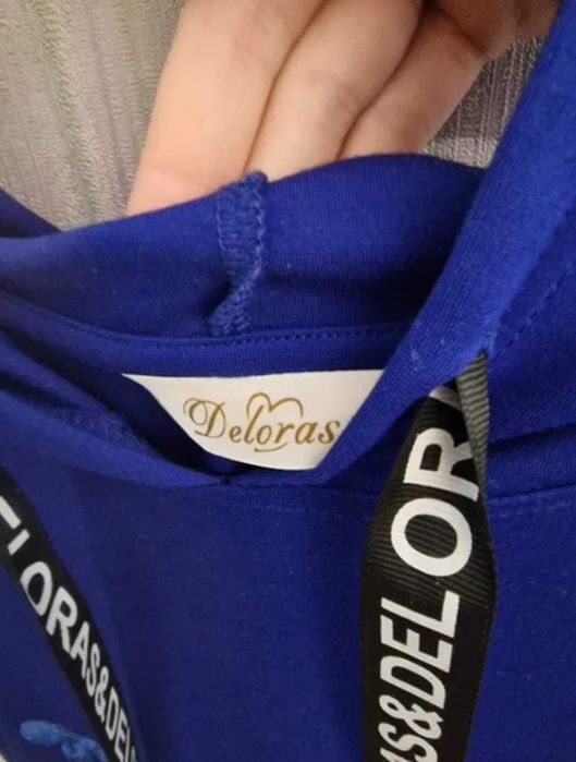 Туника на девочку с капюшоном Deloras