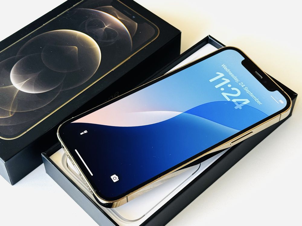 Iphone 12 Pro 128GB Gold 100% Батерия! Гаранция 6 месеца