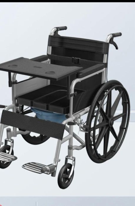 Коляска инвалидная с сан оснащением(туалет) новые