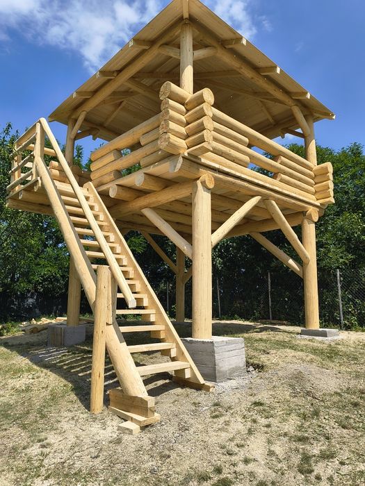 Vand Foisor din lemn bustean