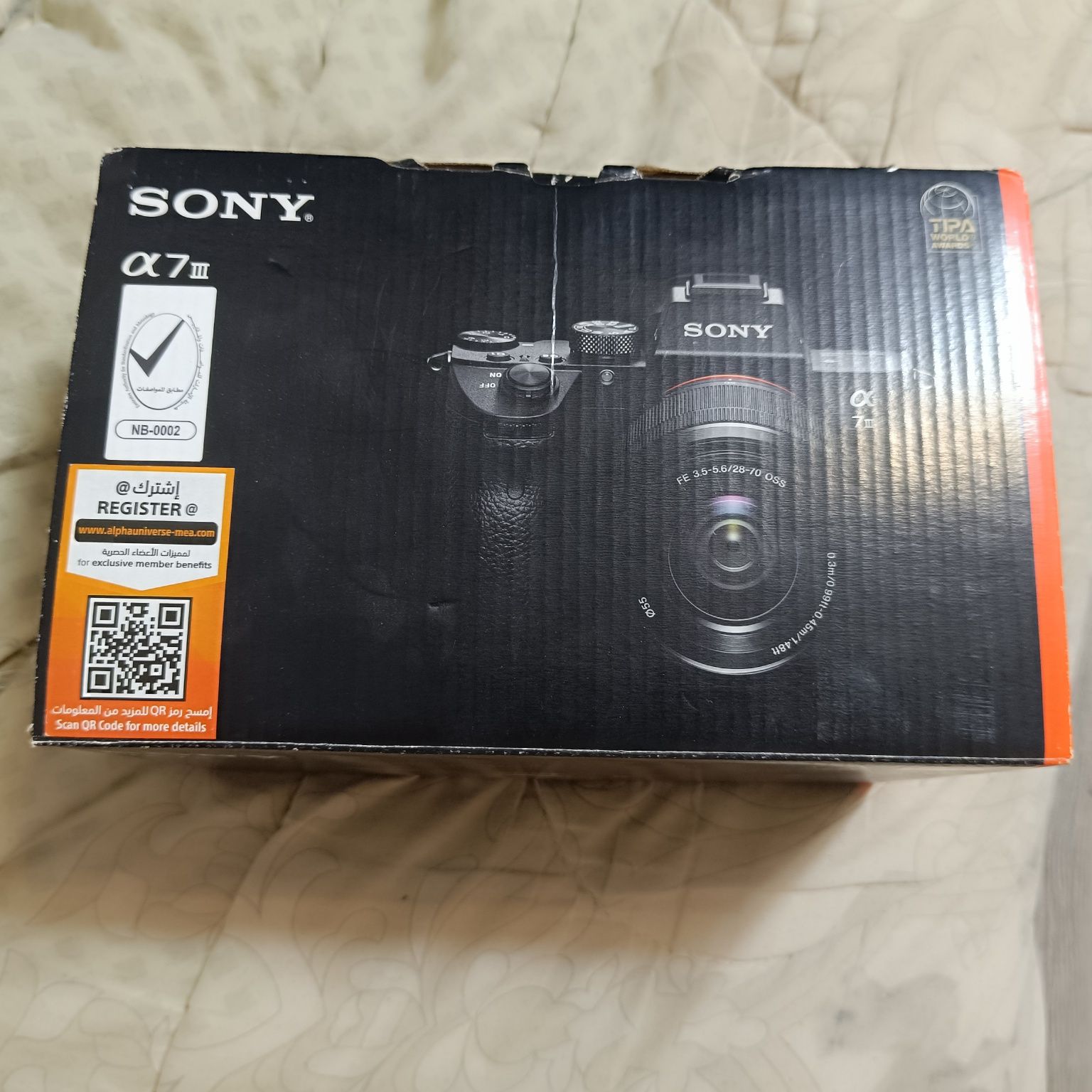 Sony Alpha 7iii yangi