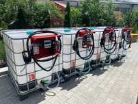 Rezervor IBC combustibil cu pompa, 220v / 12v, pret cu TVA