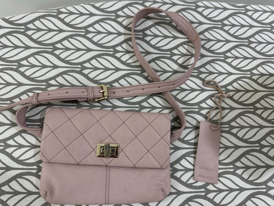 Сумка topshop кожа