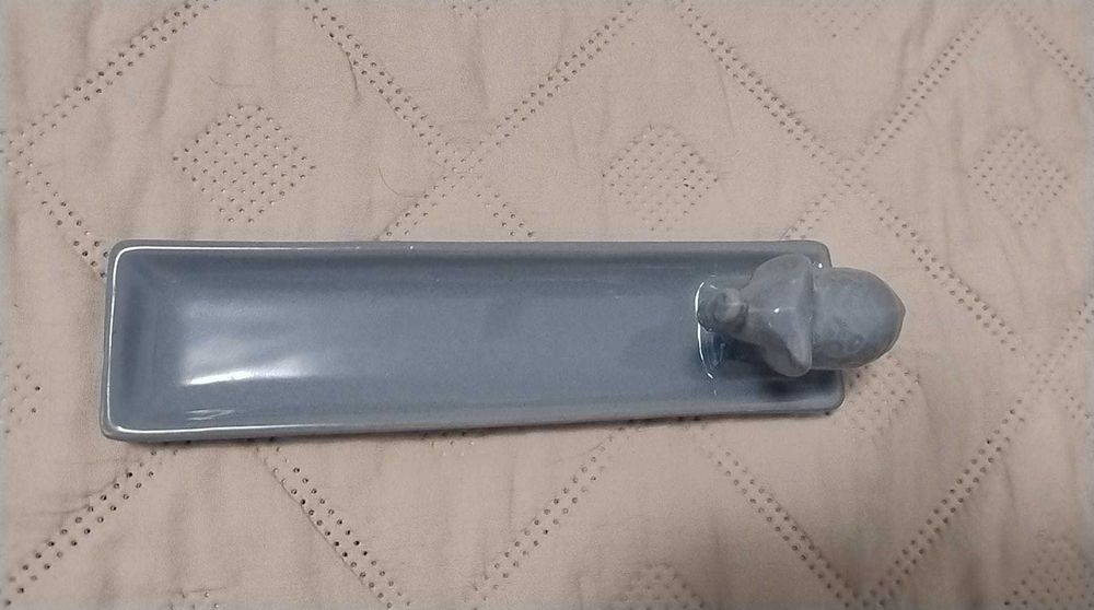 Suport lumânare și betișor parfumat, model elefant