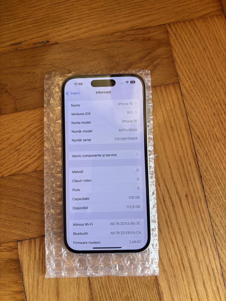 Iphone 15 de 128 Gb 5G Blue