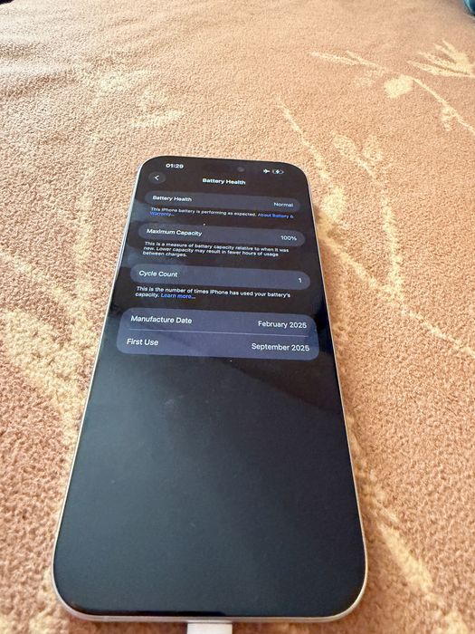 Iphone 16 pro max white 256gb Nou