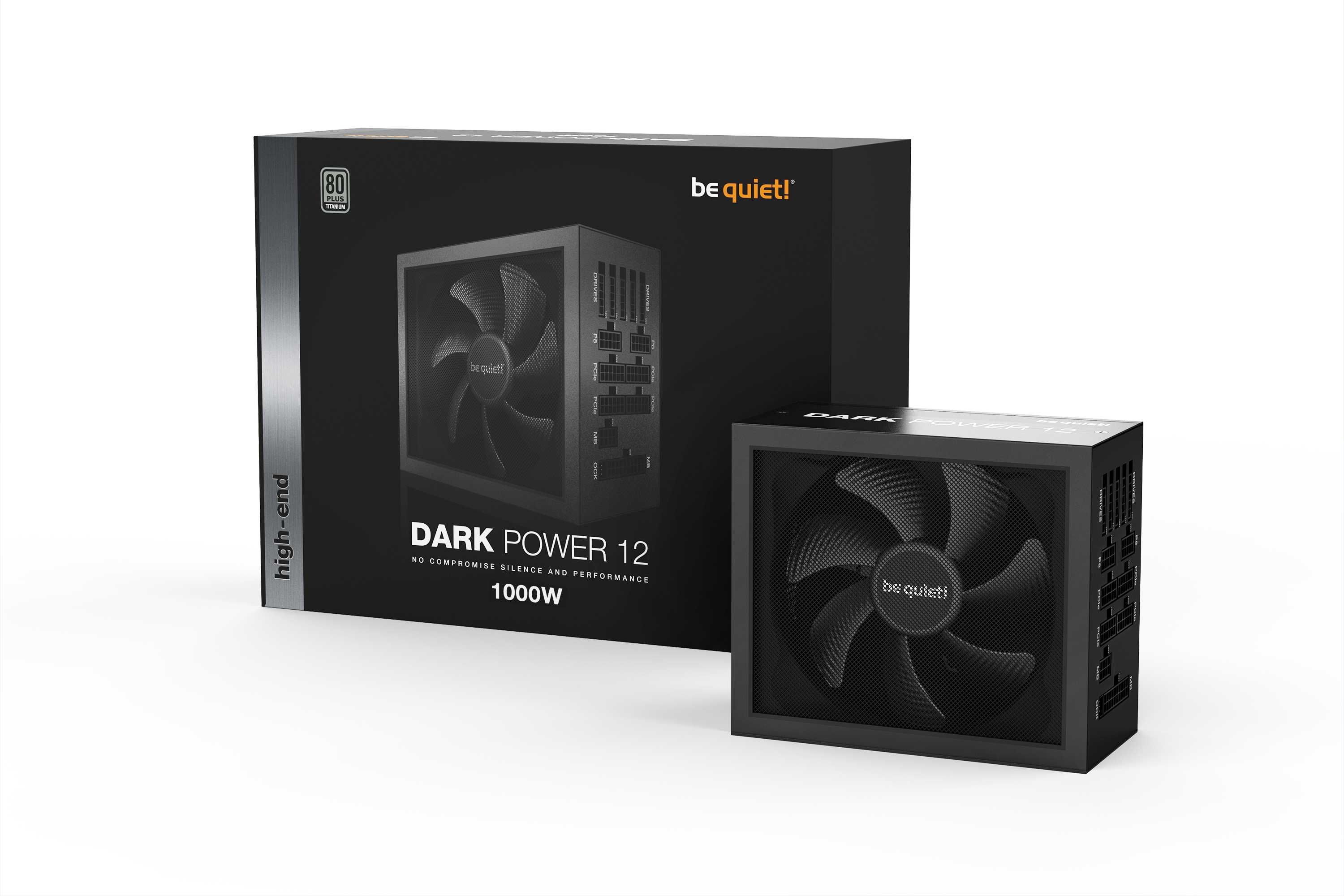Новый Open Box распакованный Блок Питания Be Quiet DARK POWER 12 1000W