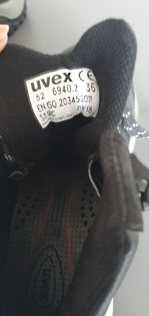 Uvex 36,bocanci lucru ,piele