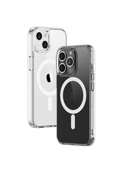 Husa MagSafe iPhone 15 Pro Max / Cerc Magnetic / Transparenta